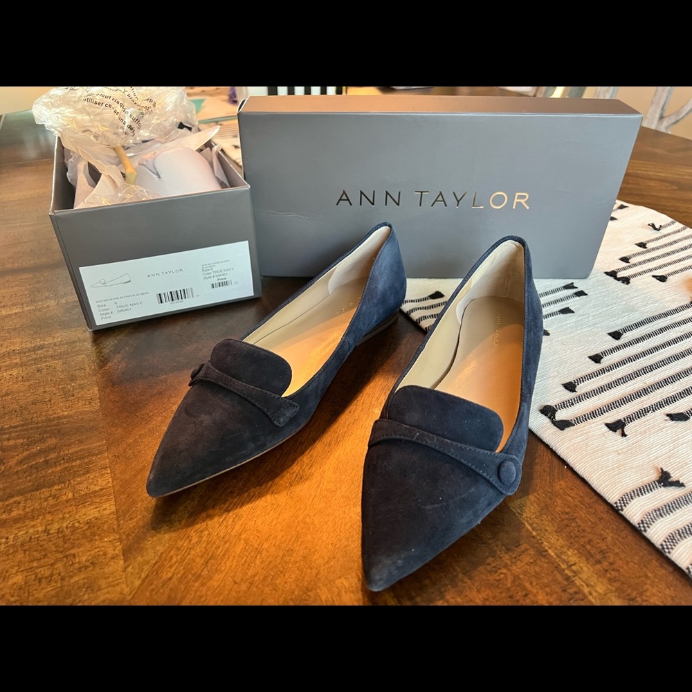 Blue Ann Taylor Flats